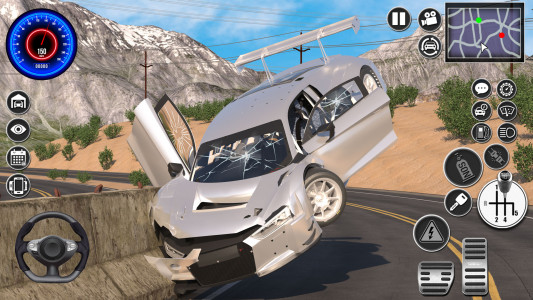 اسکرین شات 1 بازی Car Crash Simulator- Car Games
