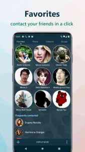 اسکرین شات 3 برنامه True Phone Dialer & Contacts