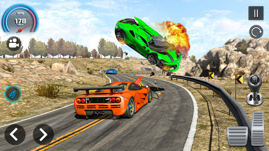 اسکرین شات بازی Mega Crashes - Car Crash Games 1