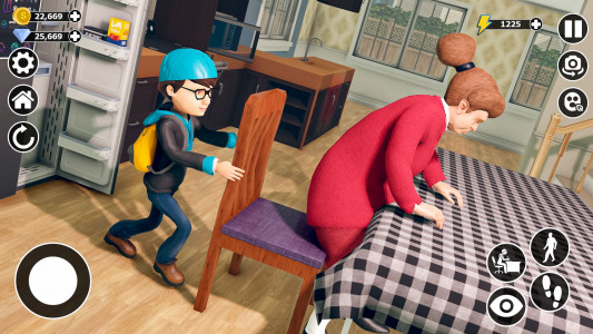 اسکرین شات 3 بازی Scary Evil Mad Teacher 3d Game