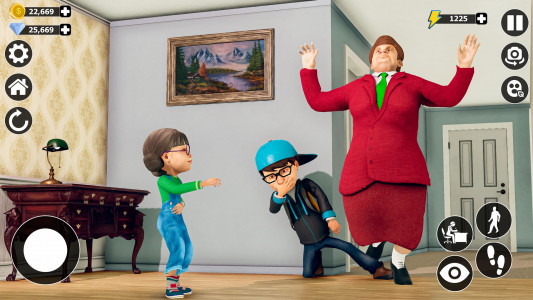 اسکرین شات 1 بازی Scary Evil Mad Teacher 3d Game