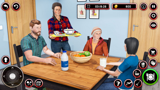 اسکرین شات 2 بازی Mom Simulator & Mom Games