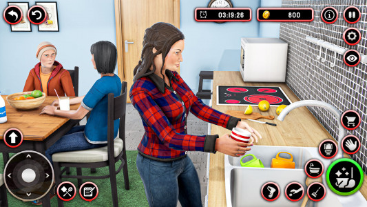 اسکرین شات 1 بازی Mom Simulator & Mom Games