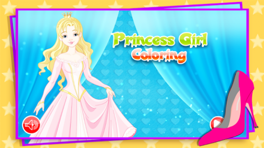 اسکرین شات بازی Princess Girl Coloring 1
