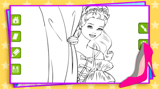 اسکرین شات بازی Princess Girl Coloring 3