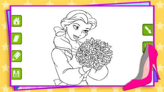 اسکرین شات بازی Princess Girl Coloring 4