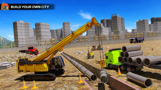 اسکرین شات بازی Heavy Excavator Demolish Games 3