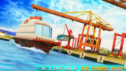 اسکرین شات برنامه Big Cruise Ship Sim 2021 6