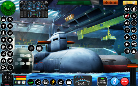 اسکرین شات بازی Submarine Navy Warships battle 5