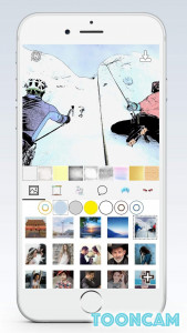 اسکرین شات برنامه Tooncam:cartoon, pencil sketch 3