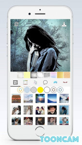 اسکرین شات برنامه Tooncam:cartoon, pencil sketch 5