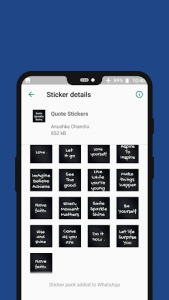 اسکرین شات برنامه Quality Stickers for WhatsApp - WAStickerApps 5