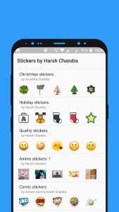 اسکرین شات برنامه Quality Stickers for WhatsApp - WAStickerApps 7