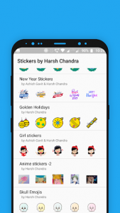 اسکرین شات برنامه Quality Stickers for WhatsApp - WAStickerApps 6