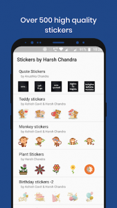 اسکرین شات برنامه Quality Stickers for WhatsApp - WAStickerApps 3