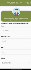 اسکرین شات 4 برنامه Ask A Doctor - 24x7