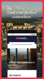 اسکرین شات برنامه Hotels.com: Travel Booking 1