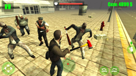 اسکرین شات بازی Zombie Street Fighter 3