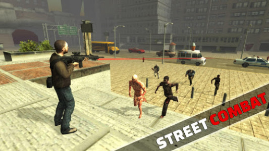 اسکرین شات بازی Zombie Street Fighter 1