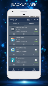 اسکرین شات 1 برنامه Backup Apk - Extract Apk