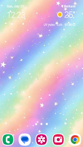 اسکرین شات 4 برنامه Rainbow Wallpaper