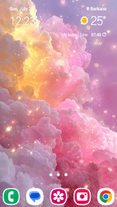 اسکرین شات 1 برنامه Rainbow Wallpaper