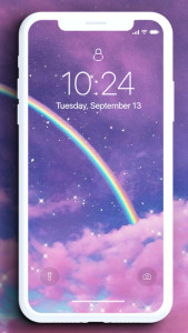 اسکرین شات برنامه Rainbow Wallpaper 8