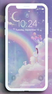 اسکرین شات برنامه Rainbow Wallpaper 6