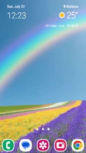 اسکرین شات 6 برنامه Rainbow Wallpaper