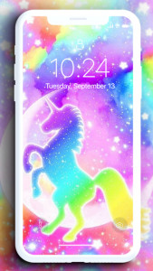 اسکرین شات برنامه Rainbow Wallpaper 3