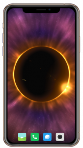 اسکرین شات برنامه Solar & Moon Eclipse WallpaperHD 6