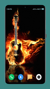 اسکرین شات برنامه Guitar Wallpaper 4K 7