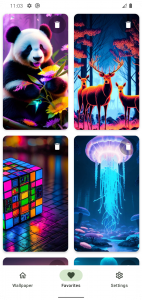 اسکرین شات 6 برنامه Neon Wallpaper