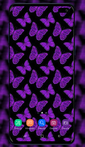 اسکرین شات برنامه Purple Wallpaper 5