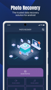 اسکرین شات برنامه Photo Recovery - Restore Image 1