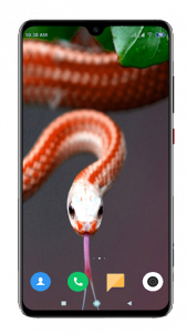 اسکرین شات برنامه Snake Wallpaper HD 6