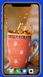 اسکرین شات برنامه Tea & Coffee Wallpaper HD 4