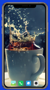 اسکرین شات برنامه Tea & Coffee Wallpaper HD 1