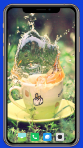 اسکرین شات برنامه Tea & Coffee Wallpaper HD 3