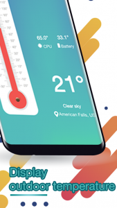 اسکرین شات 3 برنامه Thermometer - Hygrometer