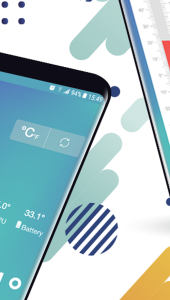 اسکرین شات 2 برنامه Thermometer - Hygrometer