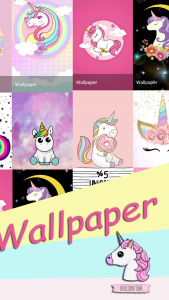 اسکرین شات برنامه Unicorn Wallpapers 2