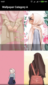 اسکرین شات برنامه Pink Muslimah Wallpapers HD 5