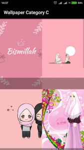 اسکرین شات برنامه Pink Muslimah Wallpapers HD 6