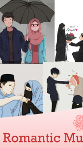 اسکرین شات برنامه Romantic Muslim Wallpaper 1