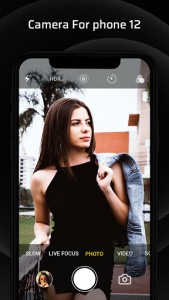 اسکرین شات برنامه Camera for iPhone 12 Pro - Best Selfie Expert 2