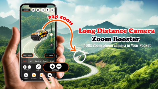 اسکرین شات 3 برنامه Ultra Zoom Camera 100x Zoom HD