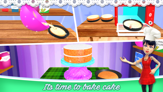 اسکرین شات بازی Cake it-Cake Games-Girls Games 3