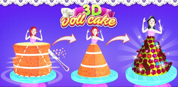 اسکرین شات بازی Cake it-Cake Games-Girls Games 6