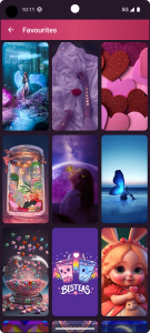 اسکرین شات 7 برنامه Girly Wallpapers for Girls